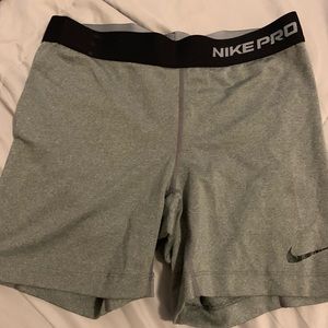 Nike pro compression shorts
